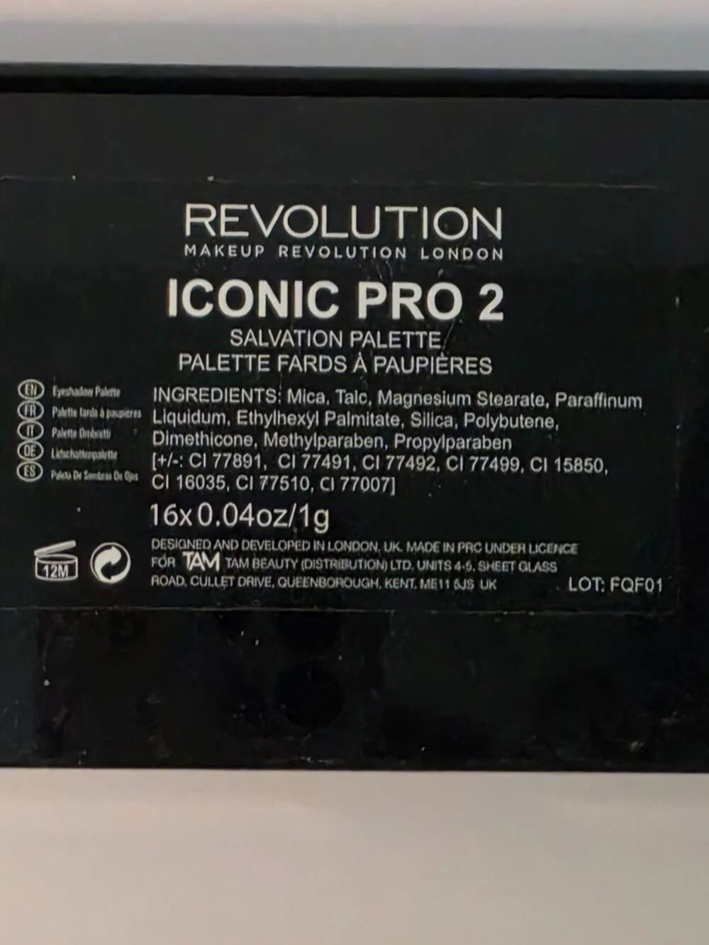 Makeup Revolution Iconic Pro 2 Palette